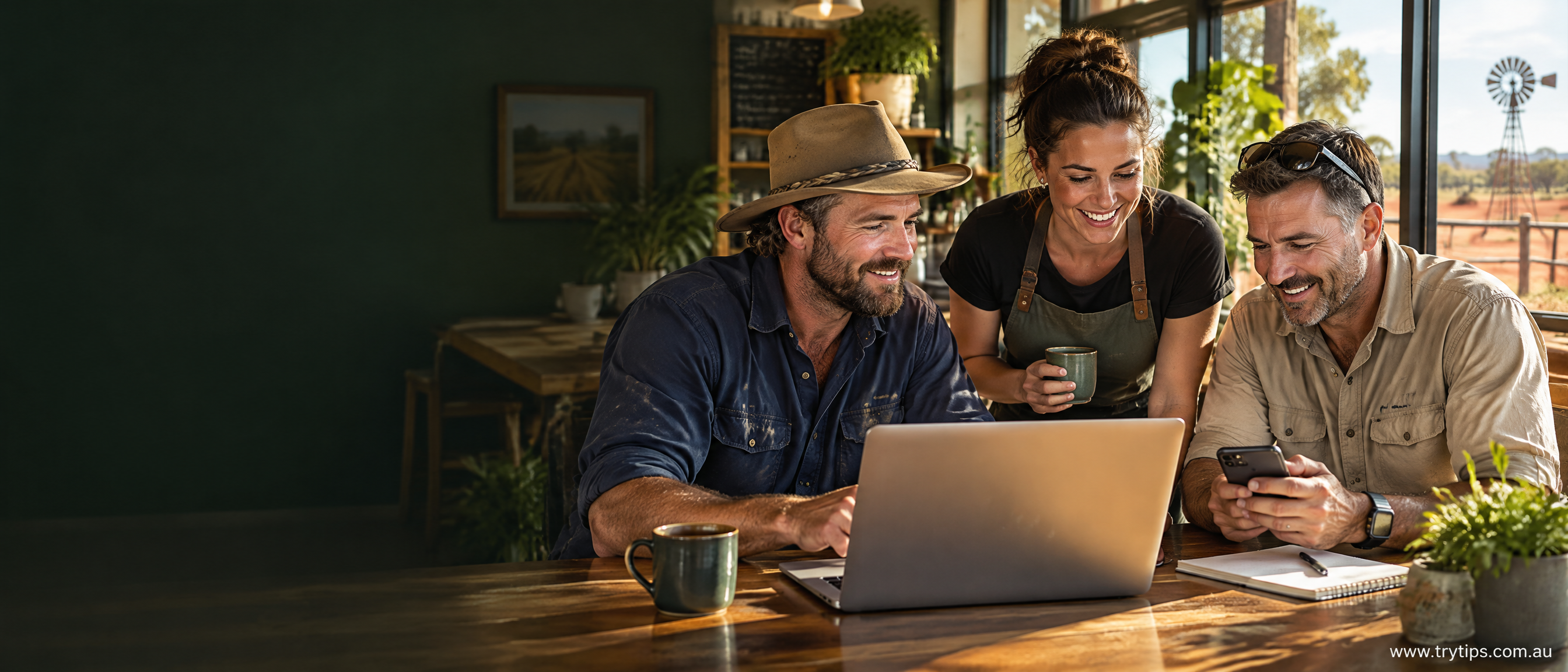 Start with a complete, local listing. hero image